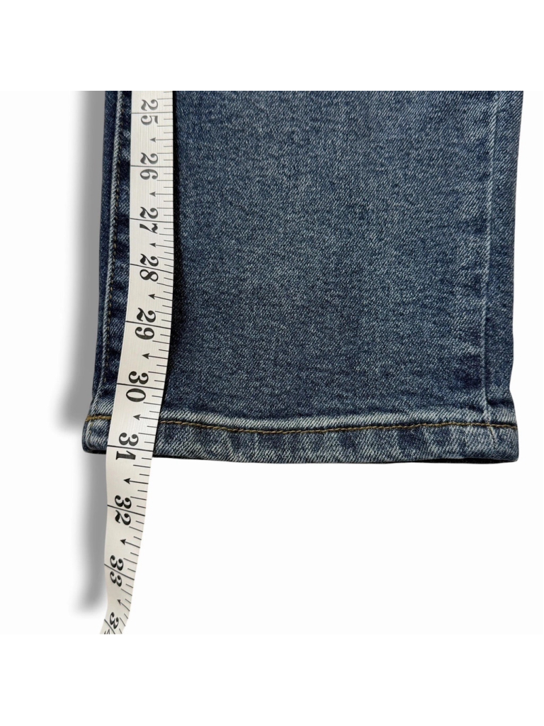 Oliver Logan Chester Mid Rise Straight Jeans 29 Aged Vintage Wash Button Fly Euc — image 4 of 8